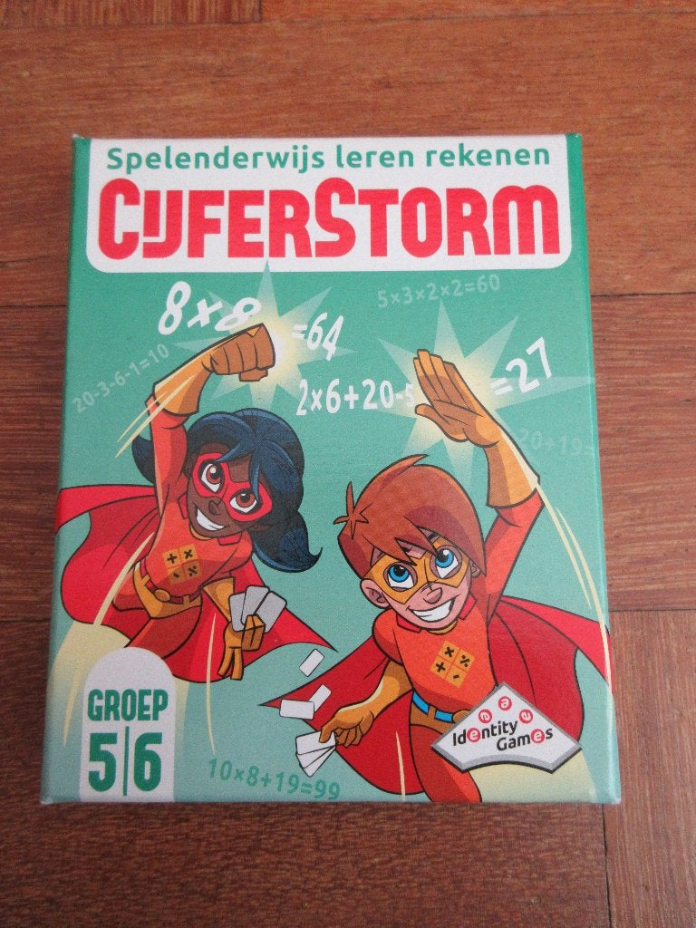 2 x Cijferstorm ( groep 5/6 en groep 7/8), Ophalen of Verzenden, Zo goed als nieuw, Puzzelen