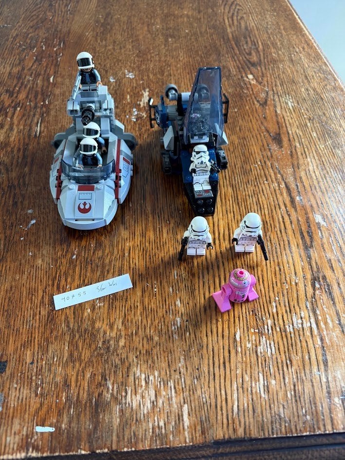 LEGO 40755 Imperial Dropship vs. Rebel Scout Speeder, Star Wars, Lego, Ophalen of Verzenden, Zo goed als nieuw