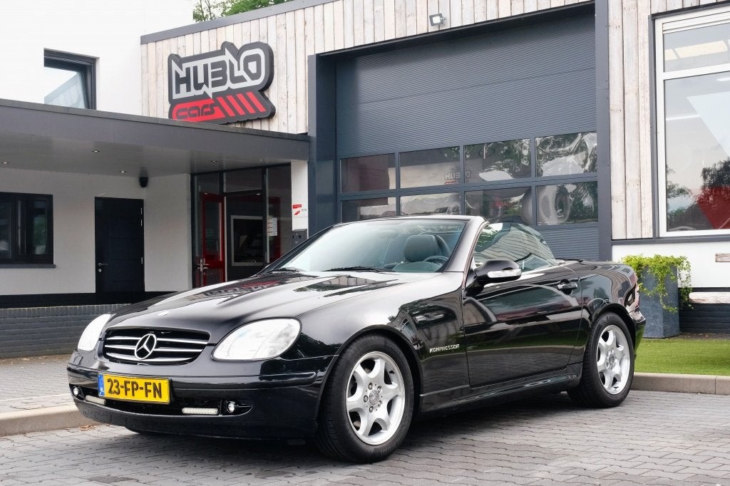 Mercedes-Benz SLK 230 Kompressor Automaat Origineel Nederlan, Auto's, Oldtimers, Automaat, Achterwielaandrijving, Zwart, Cabriolet
