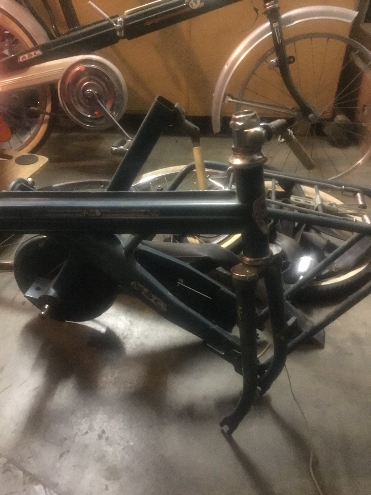Magneet ABC vouwfietsen, Ophalen