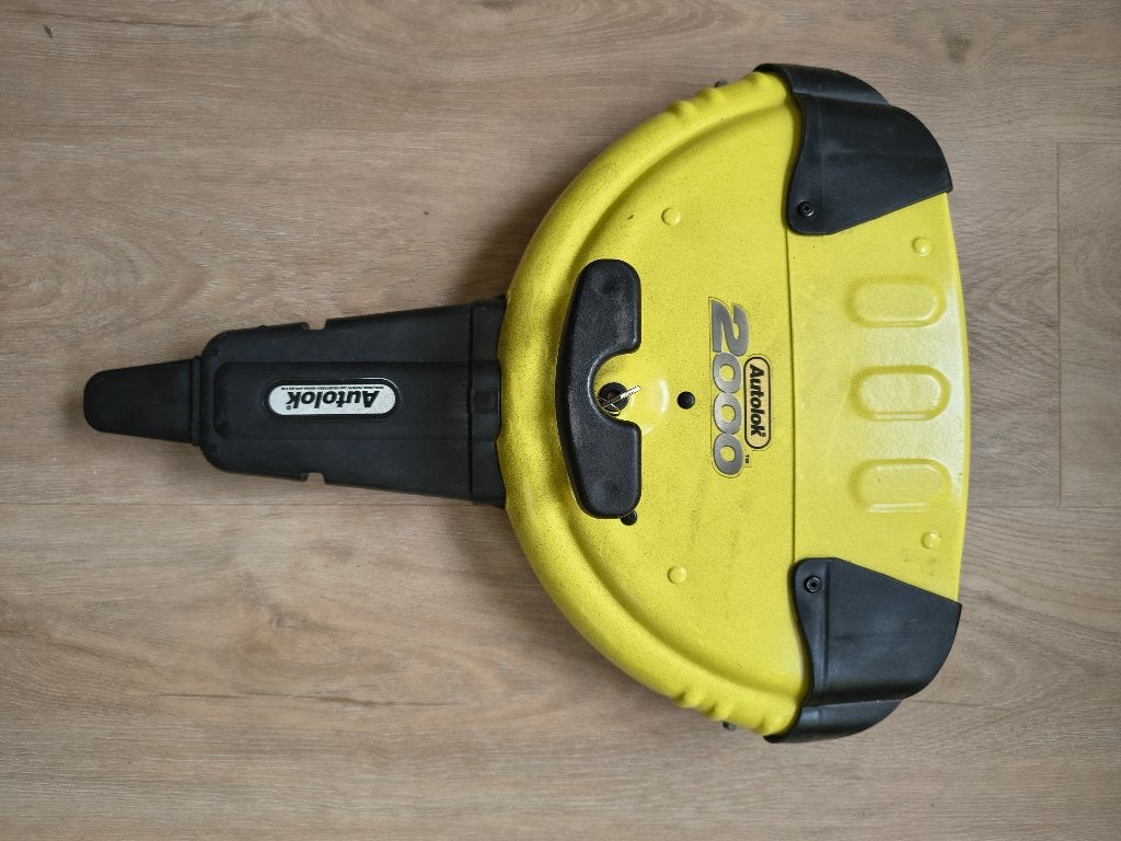 Autolok 2000 stuurslot - Gele Beveiliging, Ophalen, Gebruikt