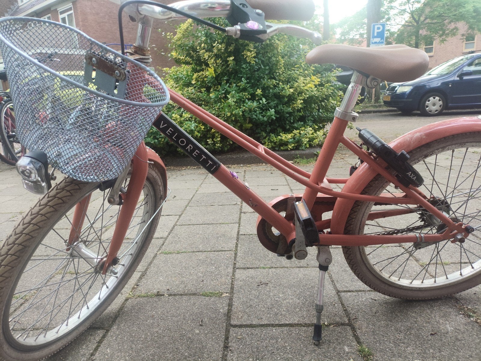 Kinder fiets te koop, Ophalen of Verzenden, Gebruikt, 16 inch