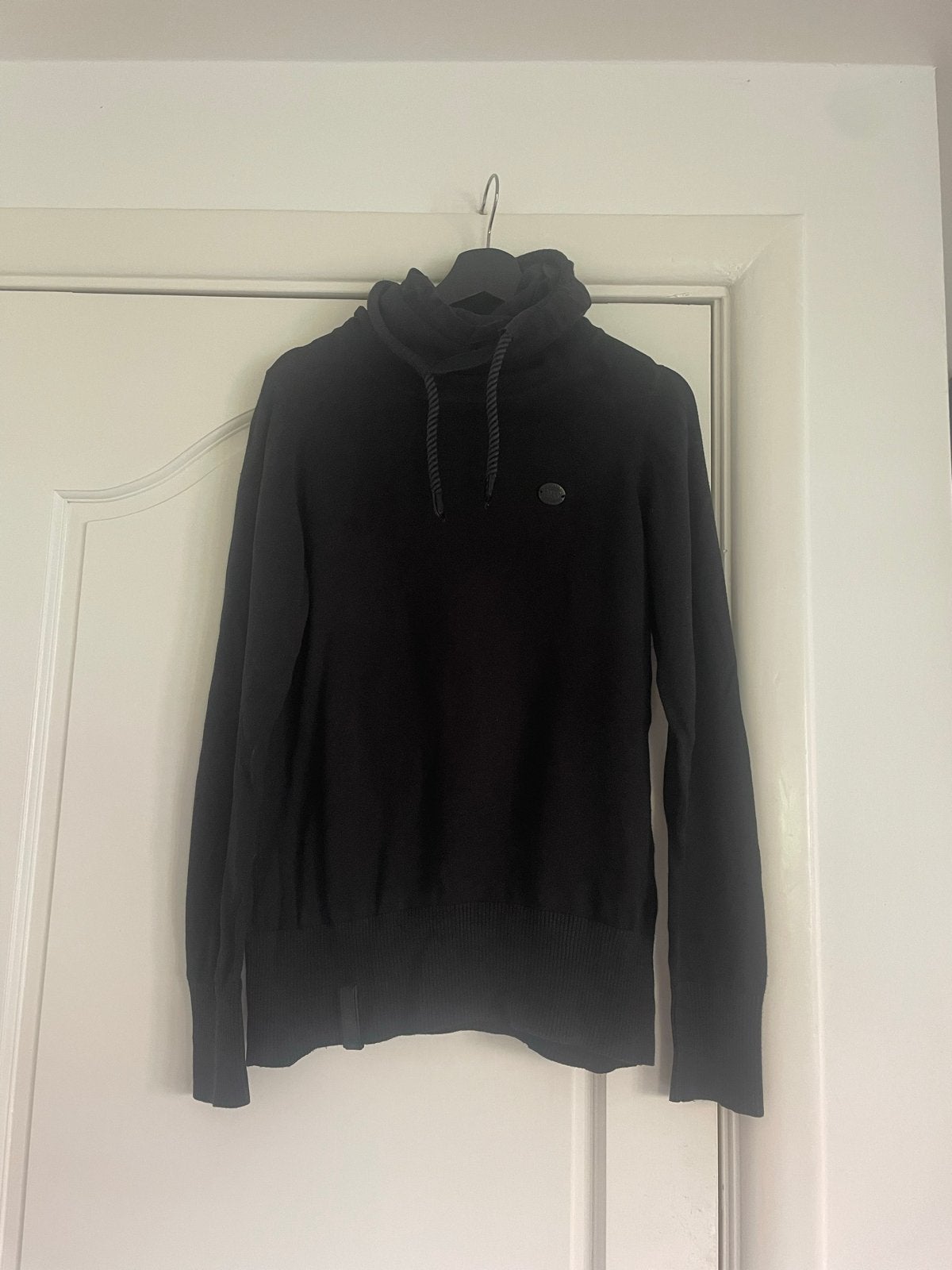 Gedragen coltrui, maat xl., Kleding | Dames, Ophalen of Verzenden, Gedragen, Maat 46/48 (XL) of groter, Zwart