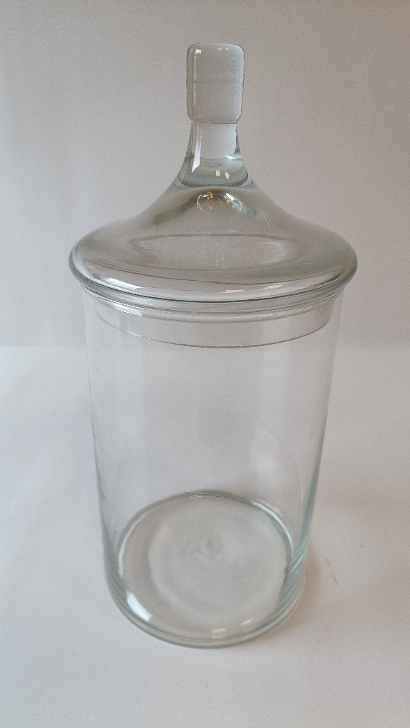 Rasteli glazen pot met deksel, Met deksel, Pot, Bus of Blik, Ophalen of Verzenden, Overige merken