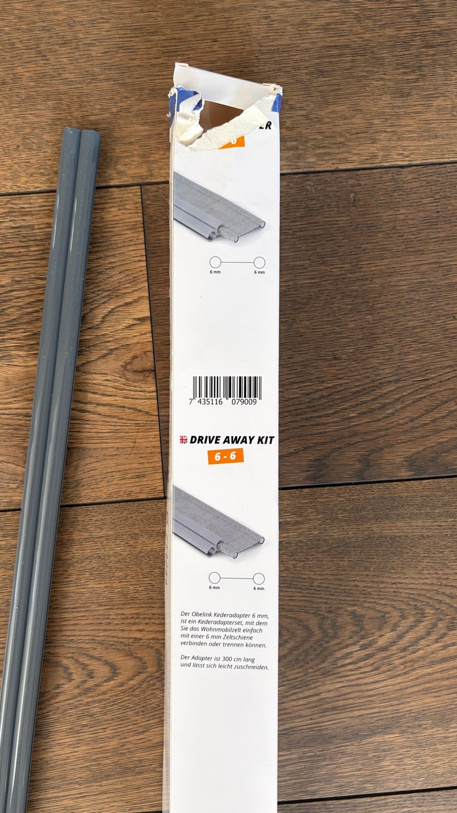 Obelink Peesadapter 6-6 mm - 300 cm, Ophalen of Verzenden, Nieuw