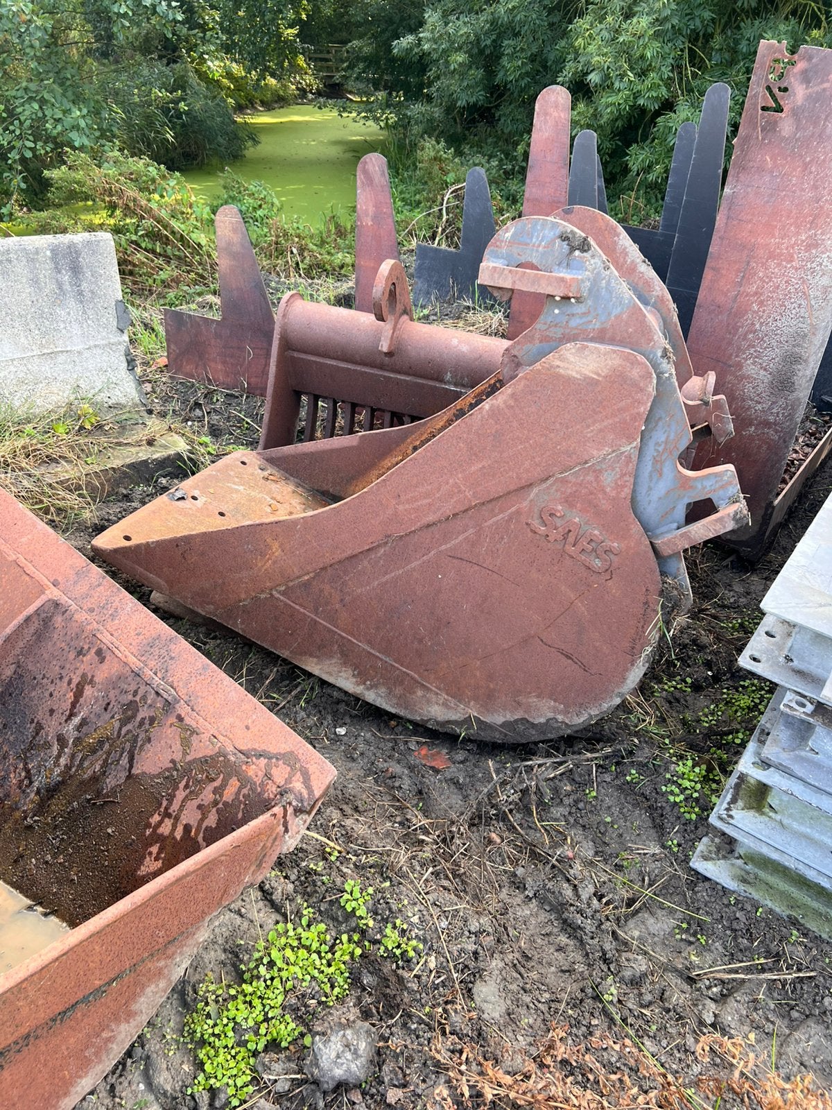 Kraanbak CW 30/40, Zakelijke goederen, Machines en Bouw | Onderdelen, Ophalen