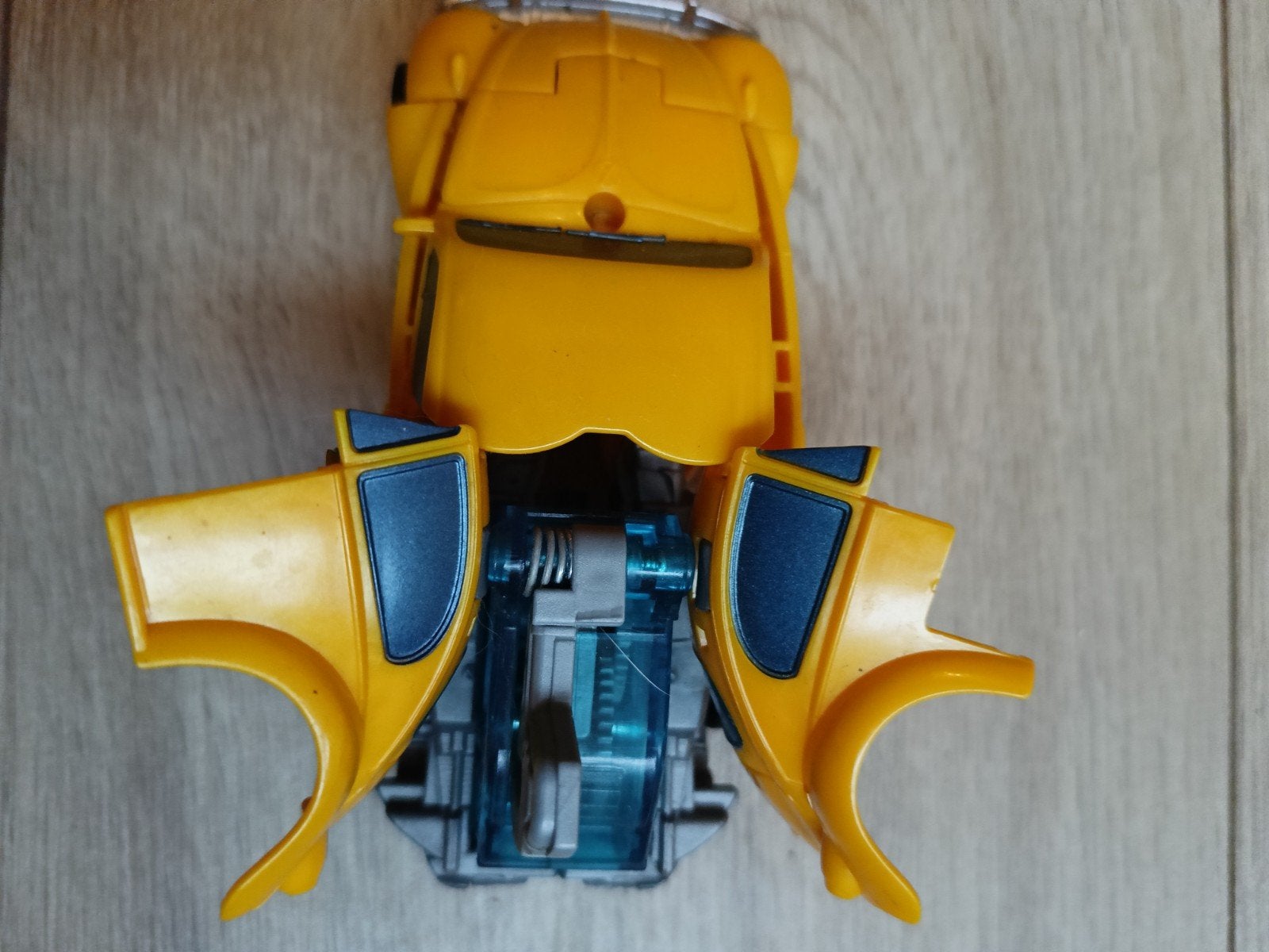 Transformer auto robot van plastic - ca. 15 cm, Kinderen en Baby's, Speelgoed | Speelgoedvoertuigen, Ophalen of Verzenden