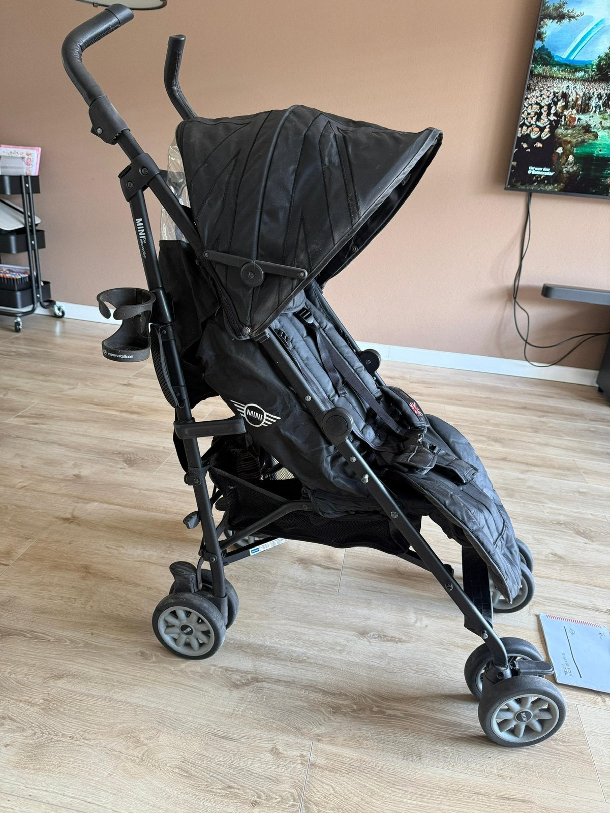 Buggy - Mini by Easywalker buggy XL - inclusief accessoires, Kinderen en Baby's, Buggy's, Ophalen, Zo goed als nieuw, Overige merken