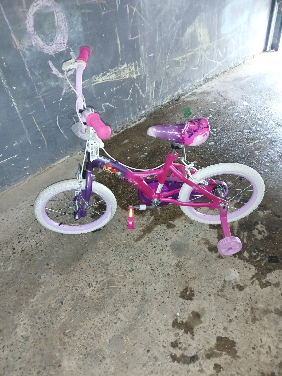 kinder fiets meisje, Ophalen, 16 inch