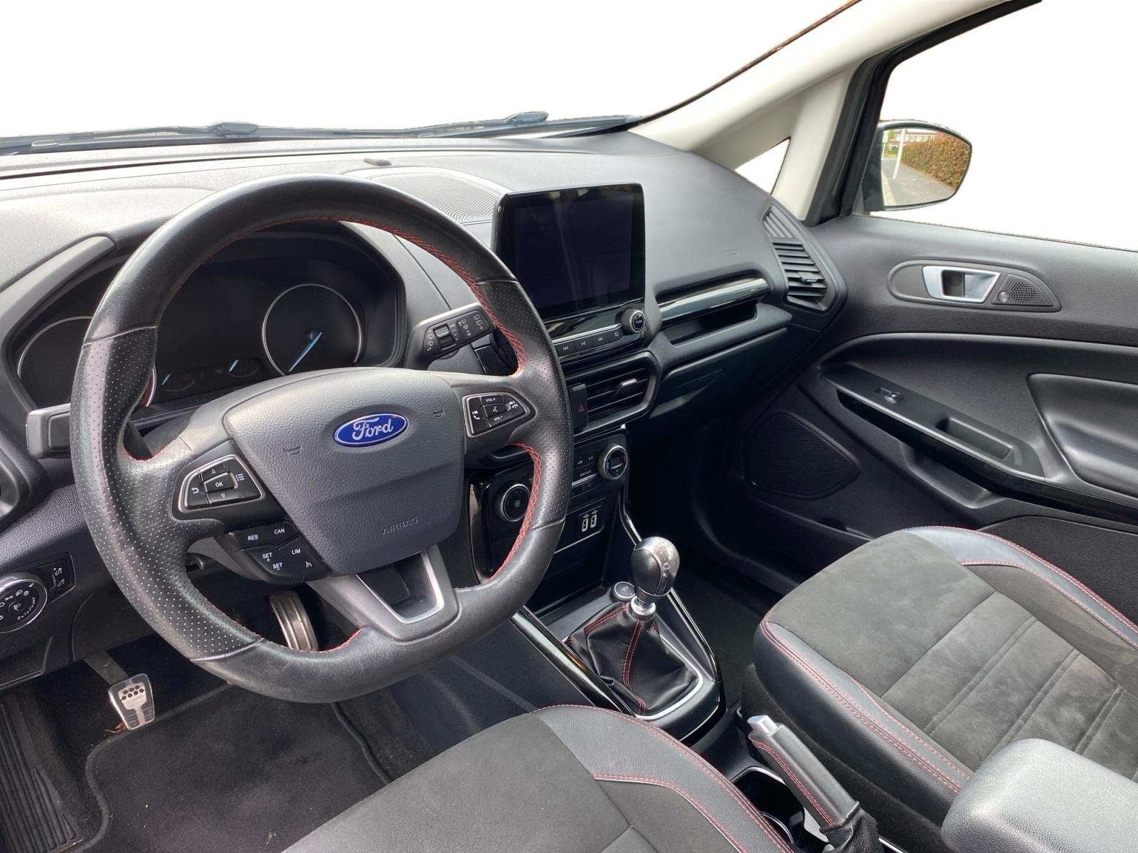 Ford EcoSport 1.0 EcoBoost ST-Line NL Auto | Trekhaak | Navi, Auto's, Voorwielaandrijving, 12 maanden, 125 pk, Gebruikt