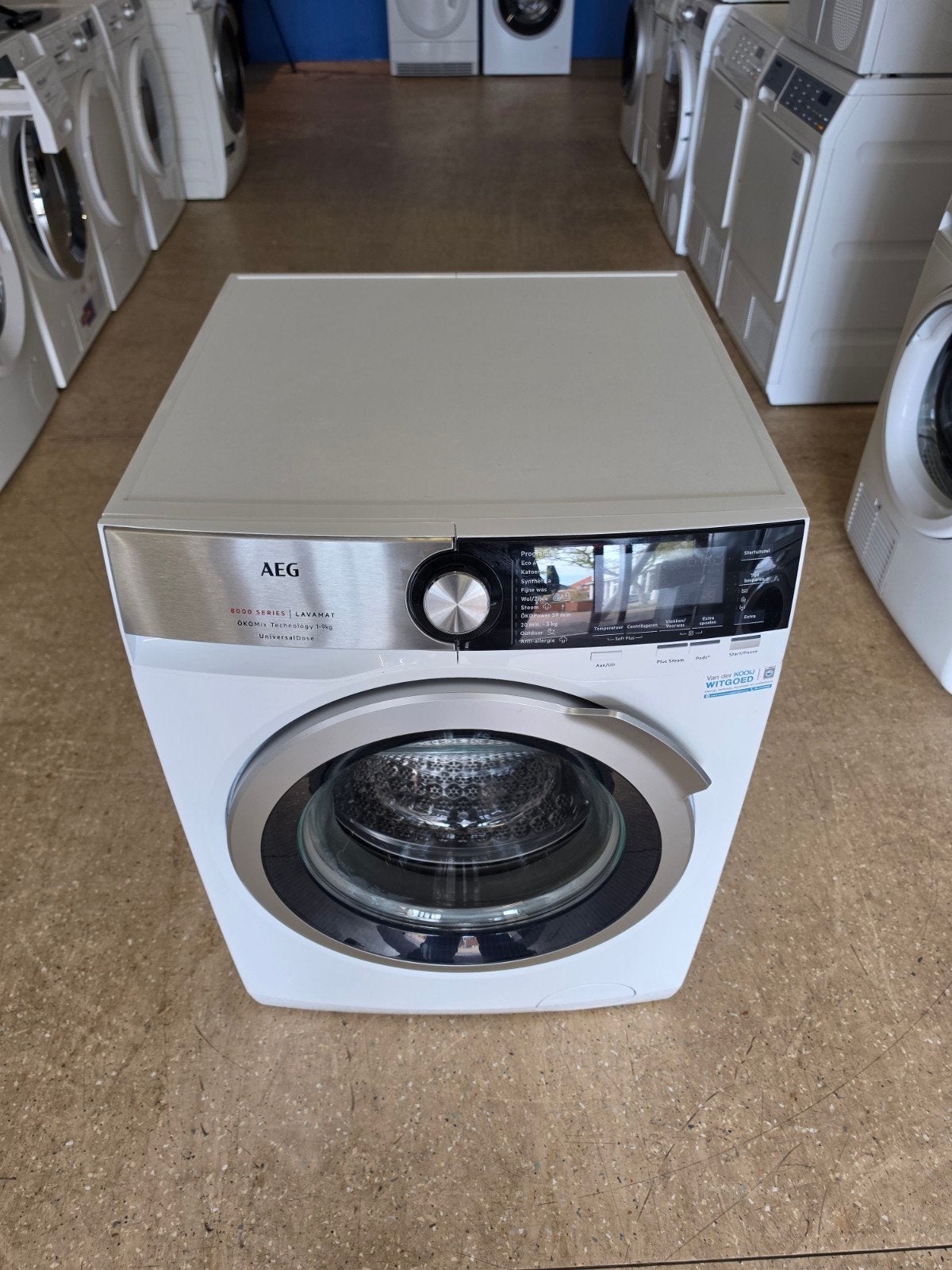 AEG 8000 Series wasmachine | 9 kilo | ZGAN! | Gratis thuis ✅, Witgoed en Apparatuur, AEG, Jirnsum, 8 tot 10 kg, Energieklasse A of zuiniger