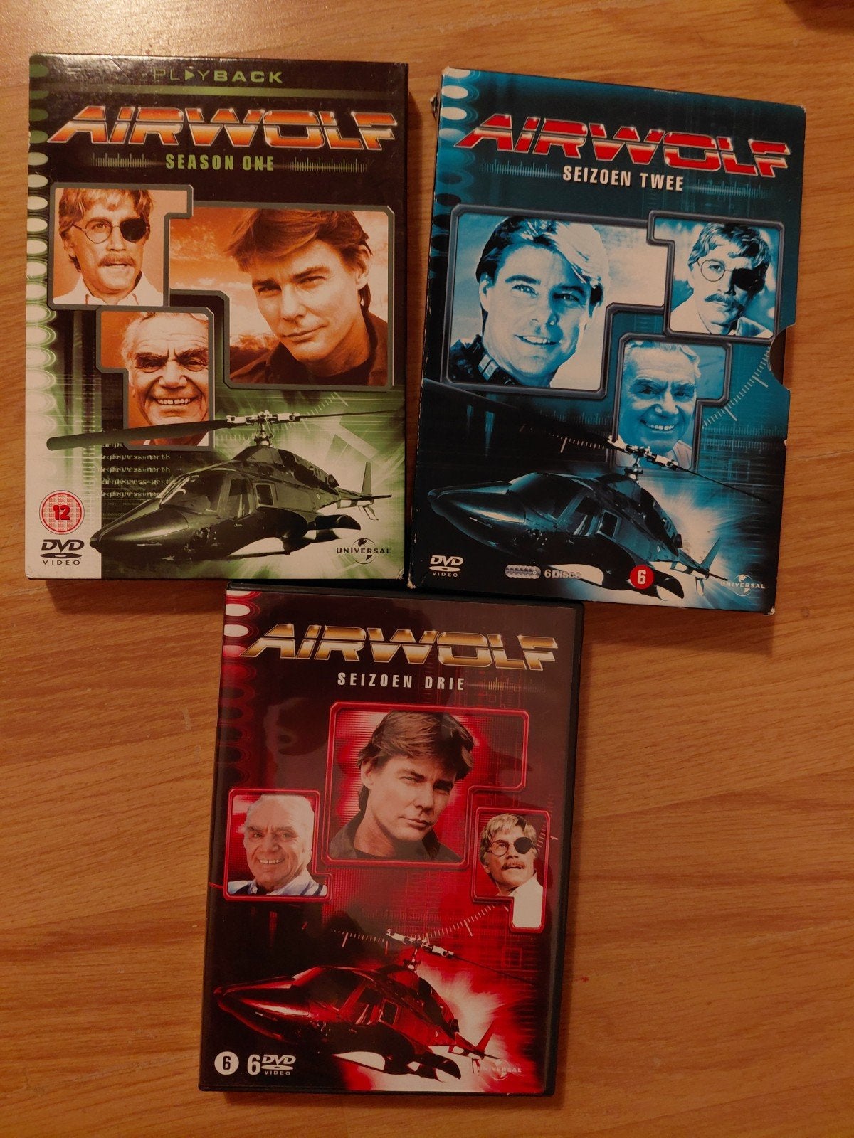 Tv serie 80'ies AIRWOLF seizoen 1, 2 en 3, Cd's en Dvd's, Dvd's | Tv en Series, Alle leeftijden, Ophalen of Verzenden, Zo goed als nieuw