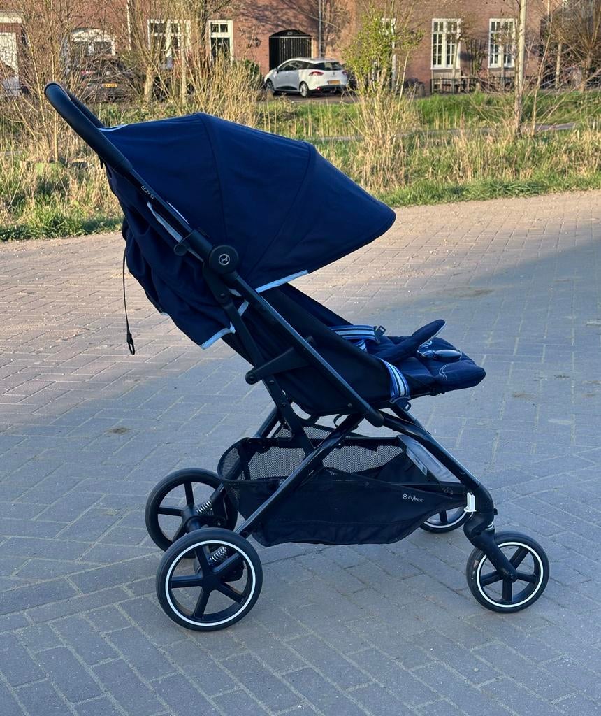 Cybex Eezy S Plus 2 kinderwagen blauw, Ophalen, Gebruikt, Kinderwagen, Overige merken