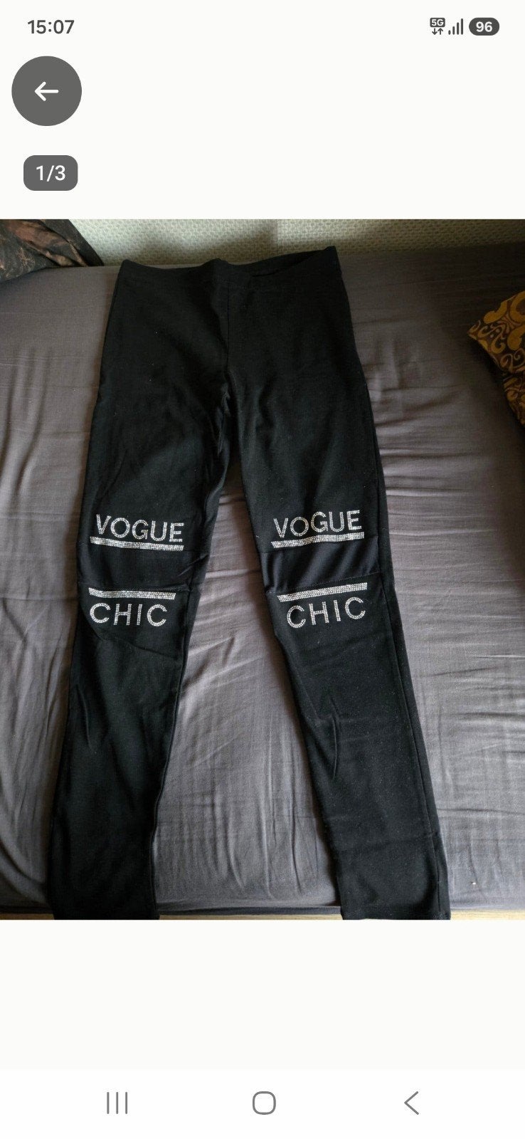 Legging, Ophalen of Verzenden, Zo goed als nieuw, Zwart, Legging