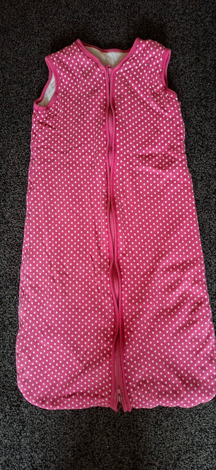 Roze baby slaapzak mt 80 HEMA, Wasbaar, Gebruikt, 80 cm, Ophalen of Verzenden