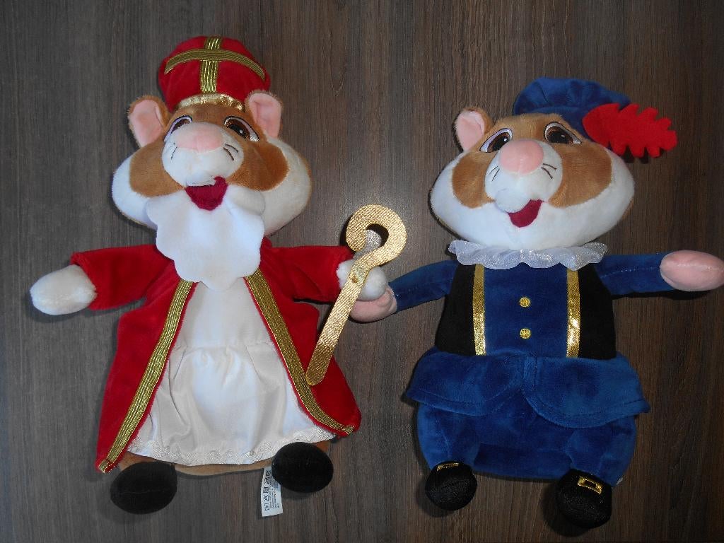 AH hamster Sinterklaas en Piet, Albert Heijn, Ophalen of Verzenden