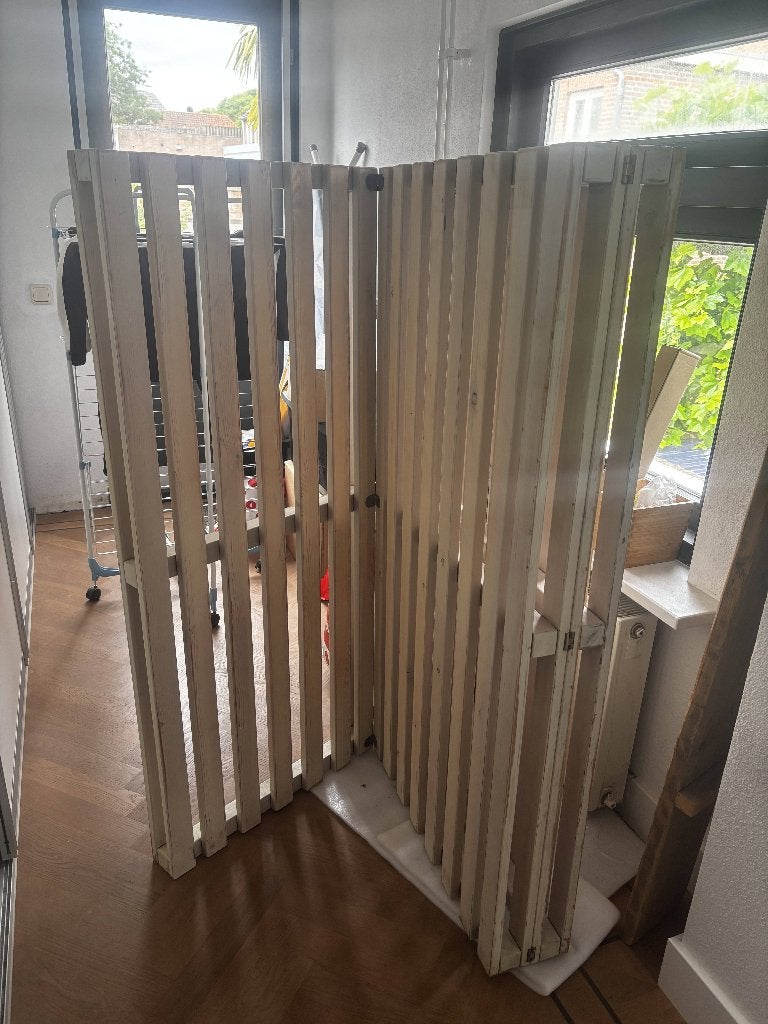 Origineel Japans Futon bed, Ophalen, Gebruikt, Wit, Tweepersoons