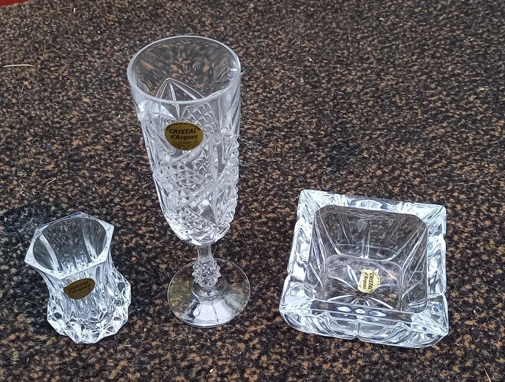 Prachtig kristal van Cristal d' Arques, Ophalen of Verzenden
