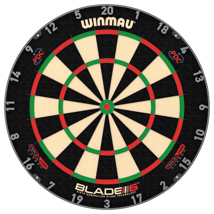 Winmau Blade 6 Triple Core PDC Dartbord, Ophalen of Verzenden, Nieuw, Dartbord