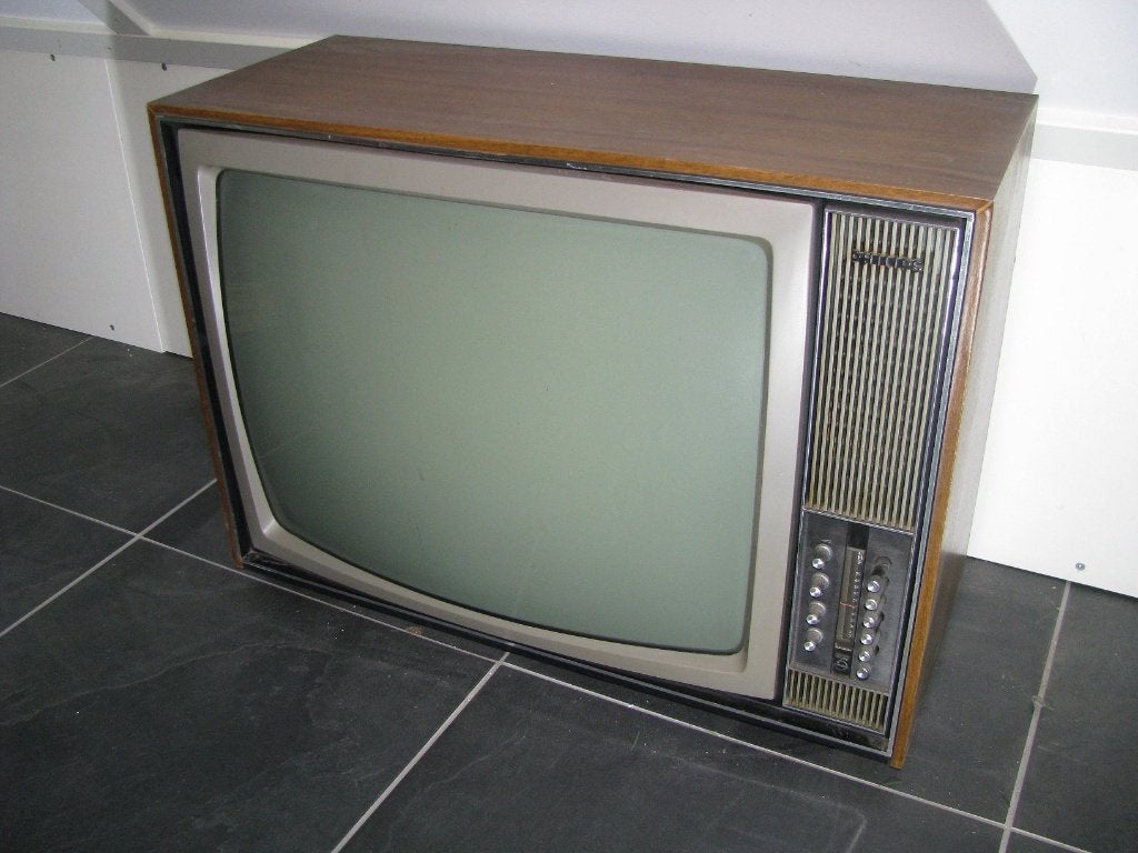 Vintage retro Philips  buizen Televisie elektronenbuis, Ophalen