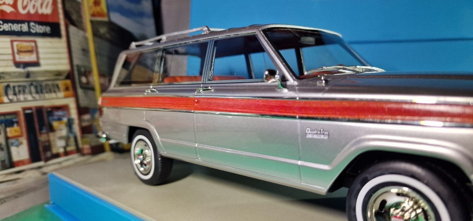 AMC Jeep Wagoneer Quadra-Trac Limited 1:18 NIEUW, Ophalen of Verzenden