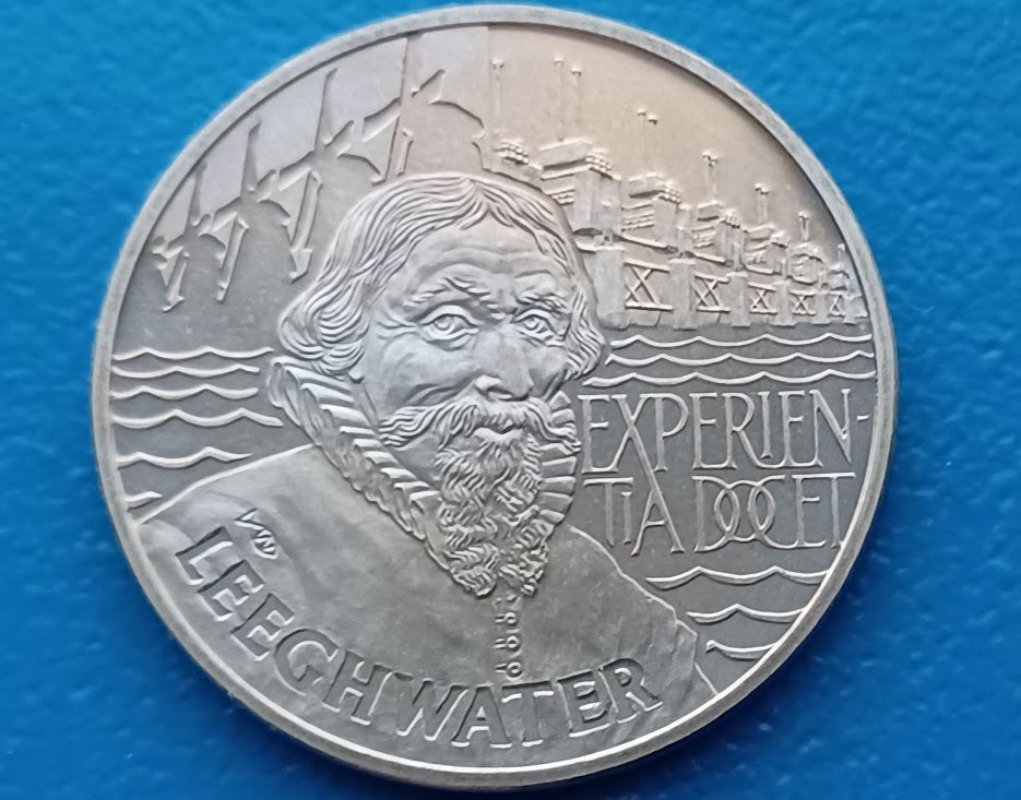 2½ ECU 1993 - Jan A. Leeghwater, Postzegels en Munten, Verzenden, Overige materialen, Nederland