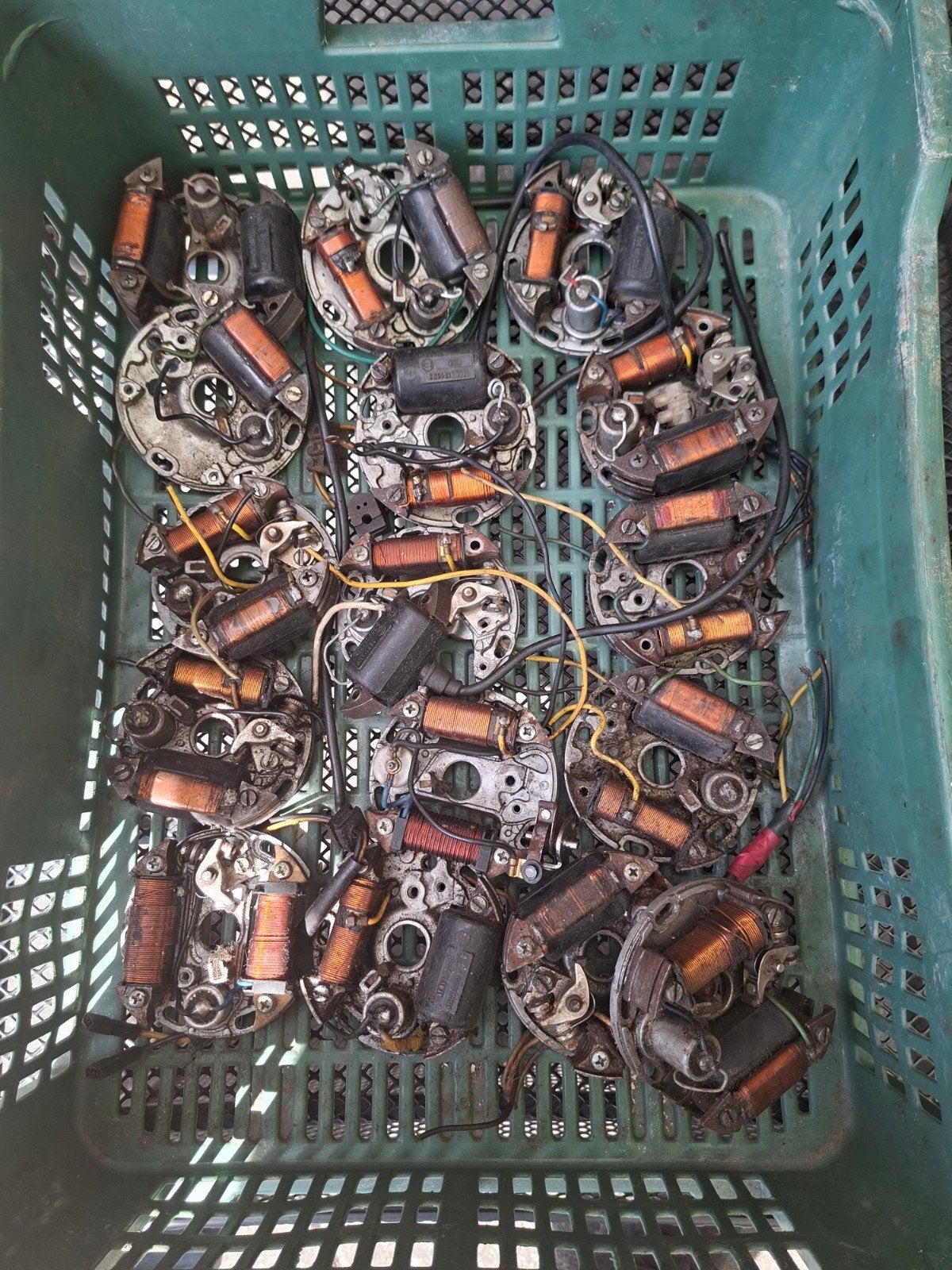 16 X ONTSTEKING WERKKING ONBEKEND GRAAG EEN KOOP., Ophalen of Verzenden, Gebruikt, Blok