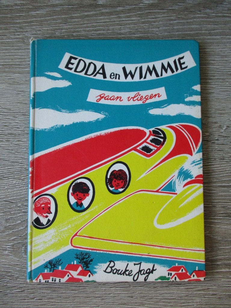 Edda en Willie gaan vliegen - Bouke Jagt, Ophalen of Verzenden, Gelezen, Fictie algemeen