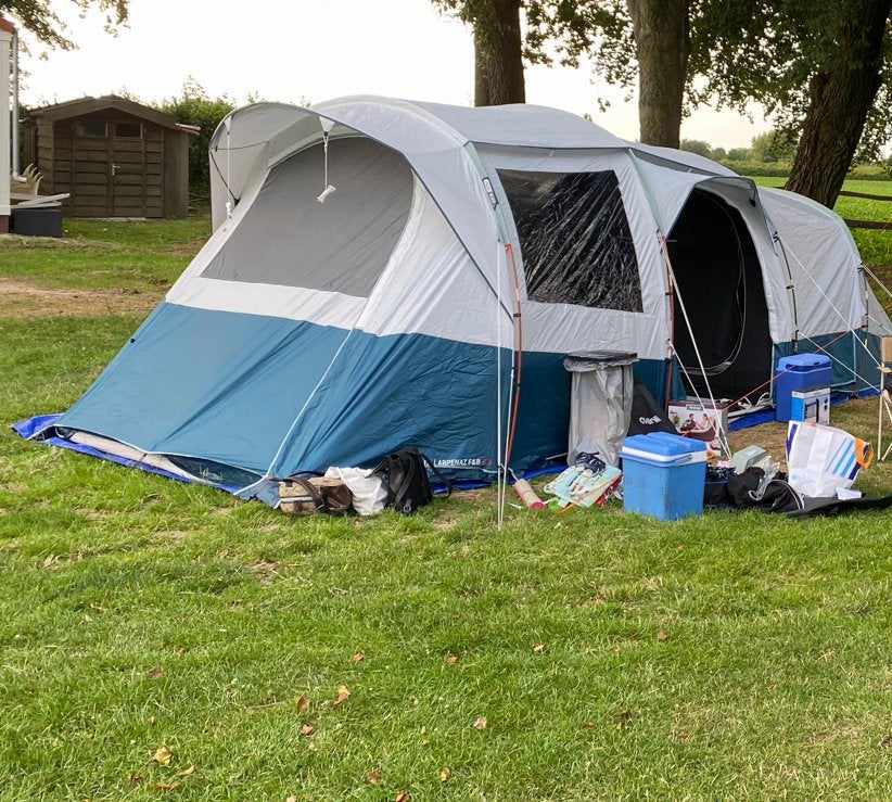 Arpenaz 6.3 Fresh & Black tent - 3 seizoenen gebruikt, Caravans en Kamperen, Ophalen, Gebruikt, Tot en met 6