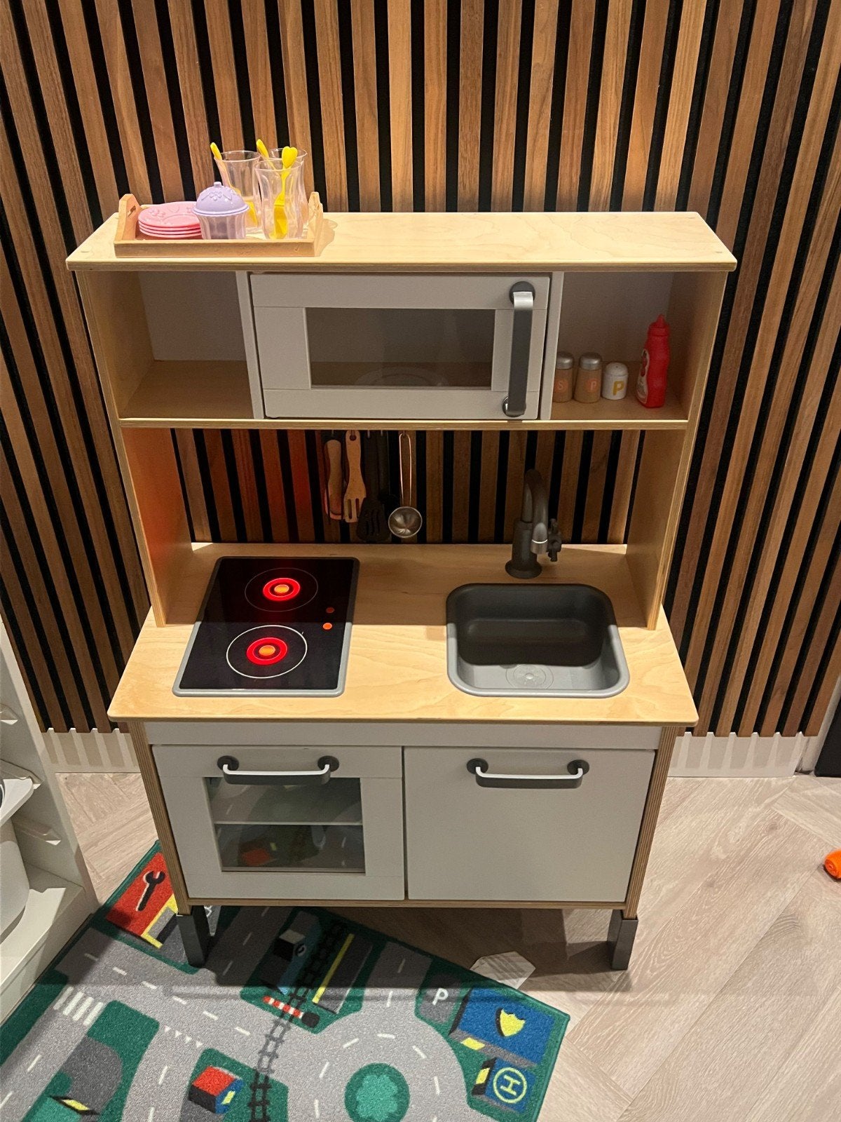 Ikea DUKTIG Speelkeuken met accessoires, Kinderen en Baby's, Ophalen, Zo goed als nieuw, Meubelstuk of Keukentje