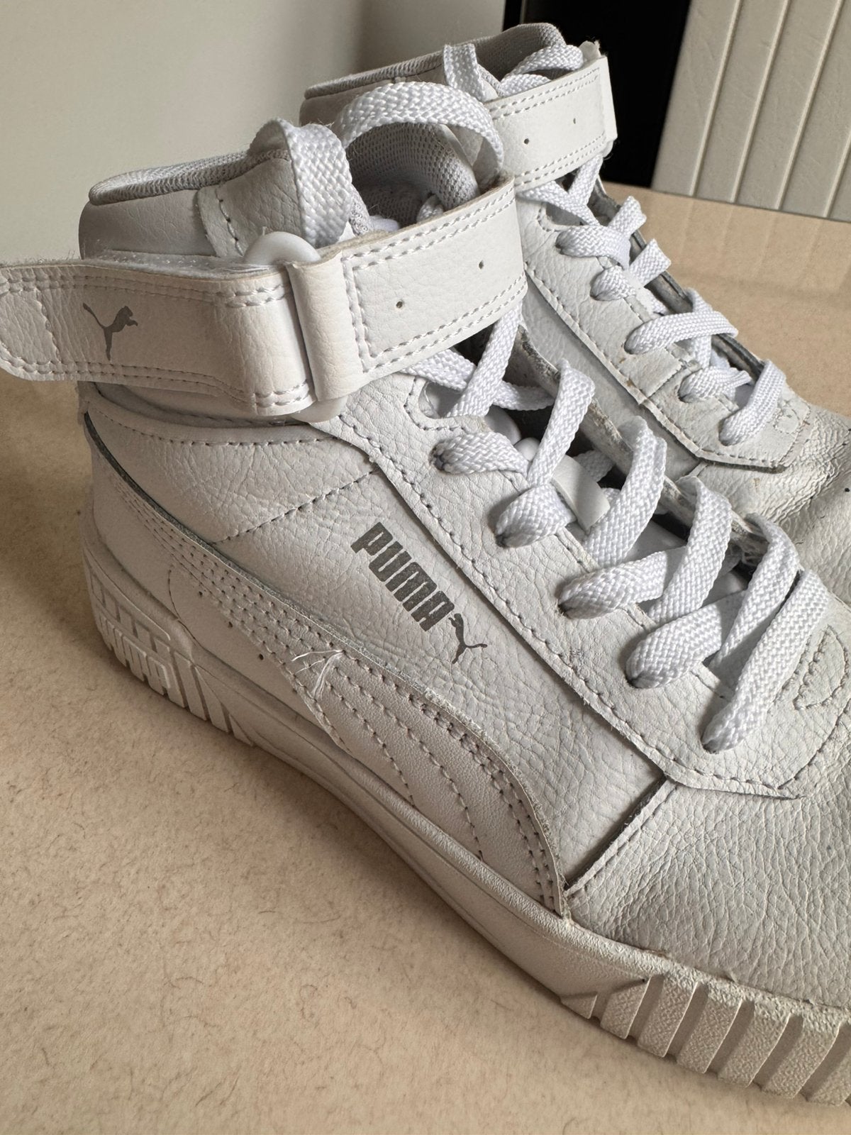 Puma kids maat 36, Ophalen of Verzenden, Zo goed als nieuw, Zwart, Sneakers of Gympen