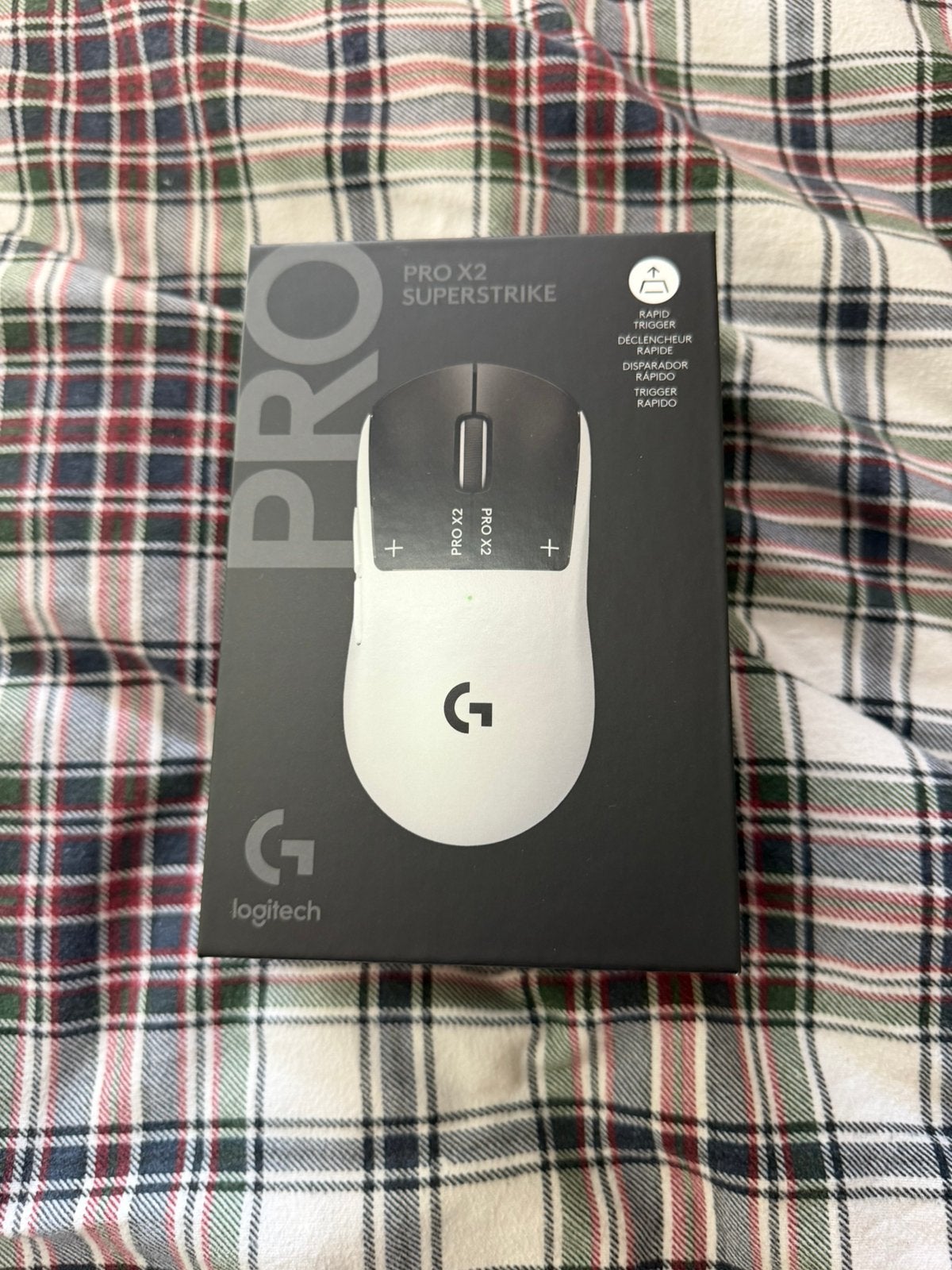 Logitech PRO X2 Superlight Gaming Muis Wit Draadloos, Computers en Software, Muizen, Rechtshandig, Muis, Gaming muis, Nieuw