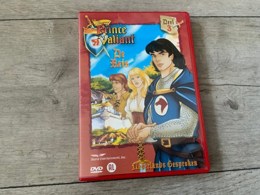 Nostalgie DVD - Prince Valiant - Kinder Tekenfilm Serie, Alle leeftijden, Ophalen of Verzenden, Zo goed als nieuw