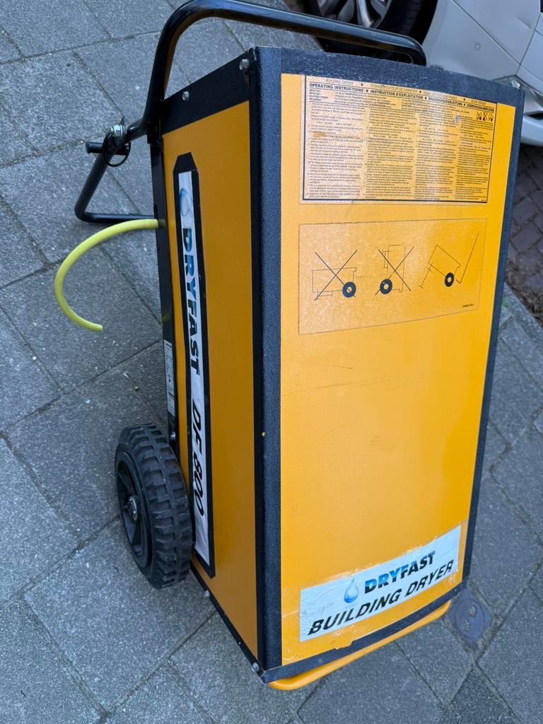 Professionele bouwdroger s heaters ventilatoren te huur BEL