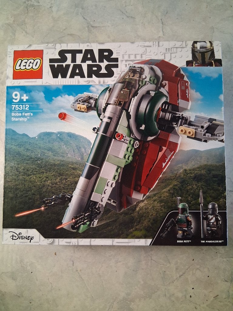 Lego 75312 Boba Fett's Starship, Ophalen, Star Wars, Nieuw, Complete set