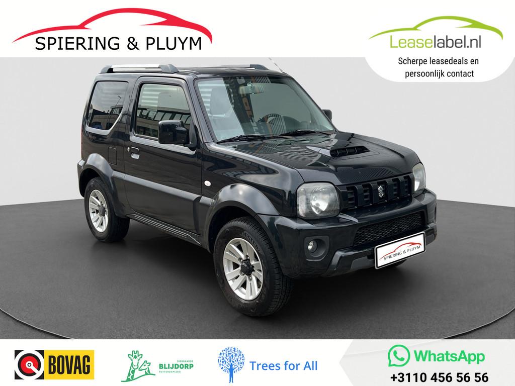 Suzuki Jimny 1.3 Exclusive | 4WD | 4-Persoons | Trekhaak, Euro 5, 86 pk, 4 stoelen, Zwart