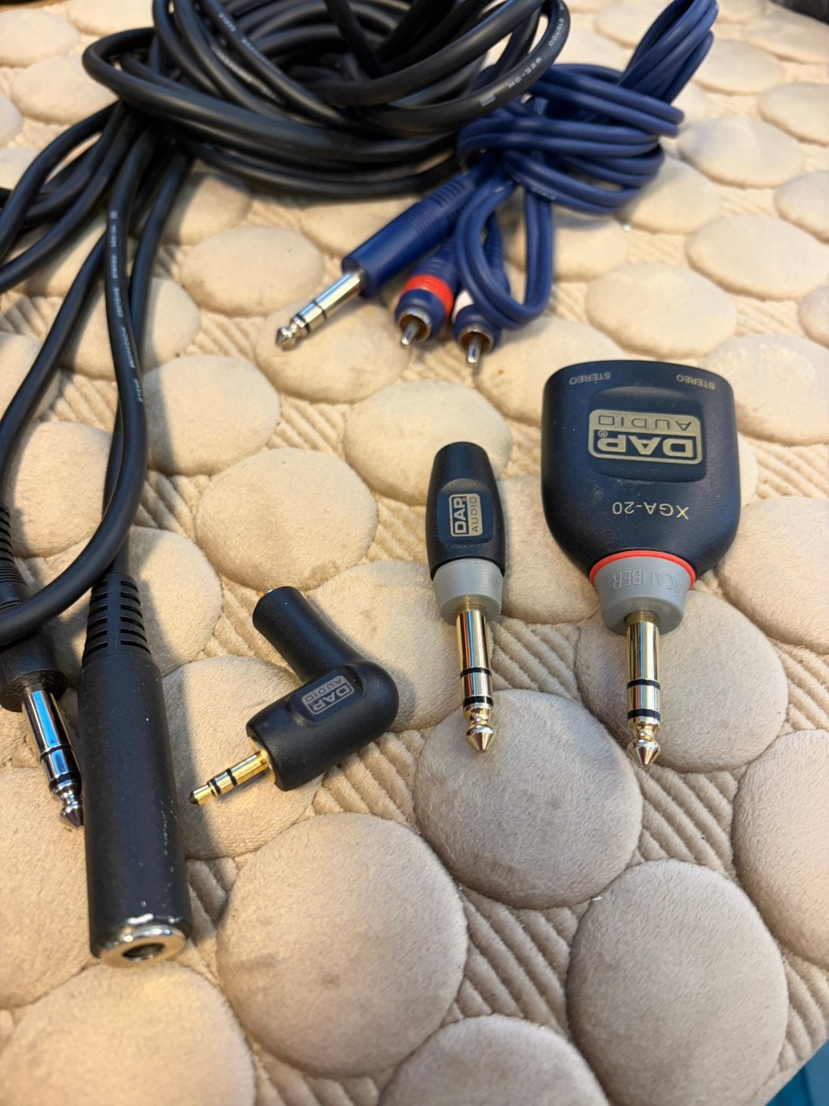 Jack kabel Stereo verloop verleng cinch minijack, Ophalen of Verzenden, Zo goed als nieuw, Apparatuur