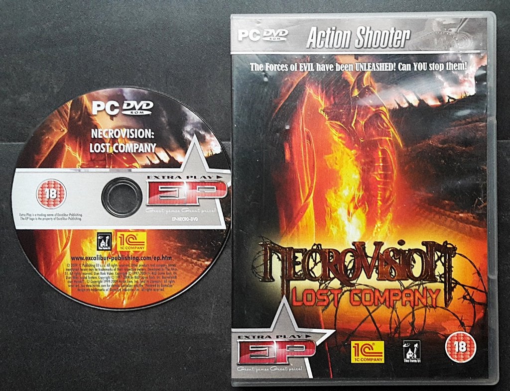 PC Game - Necrovision Lost Company - Action Shooter Spel, Shooter, 1 speler, Ophalen of Verzenden, Zo goed als nieuw