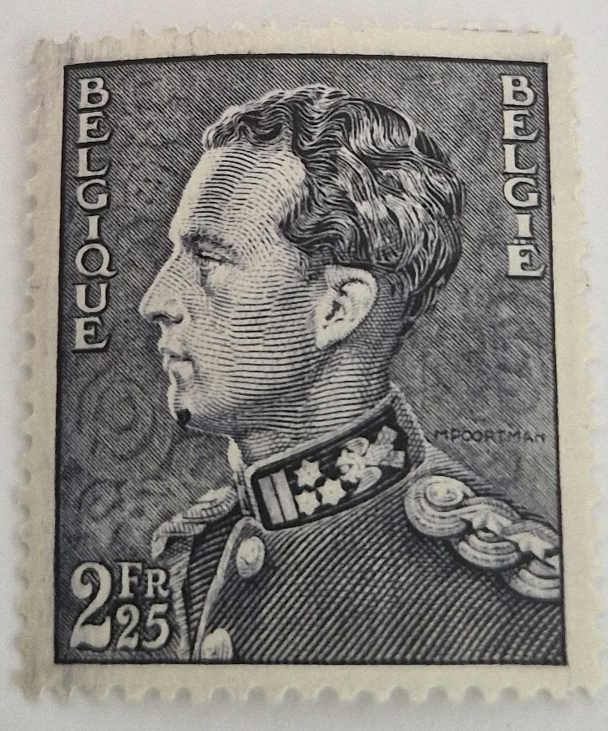 Belgie 1936-56 - OBP 529 - Koning Leopold III -type Poortman, Ophalen of Verzenden, Postfris, Postfris, Staatshoofden