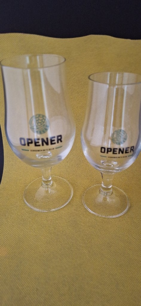 Bierglazen Brouwerij Opener, Ophalen of Verzenden, Nieuw, Glas of Glazen, Overige merken