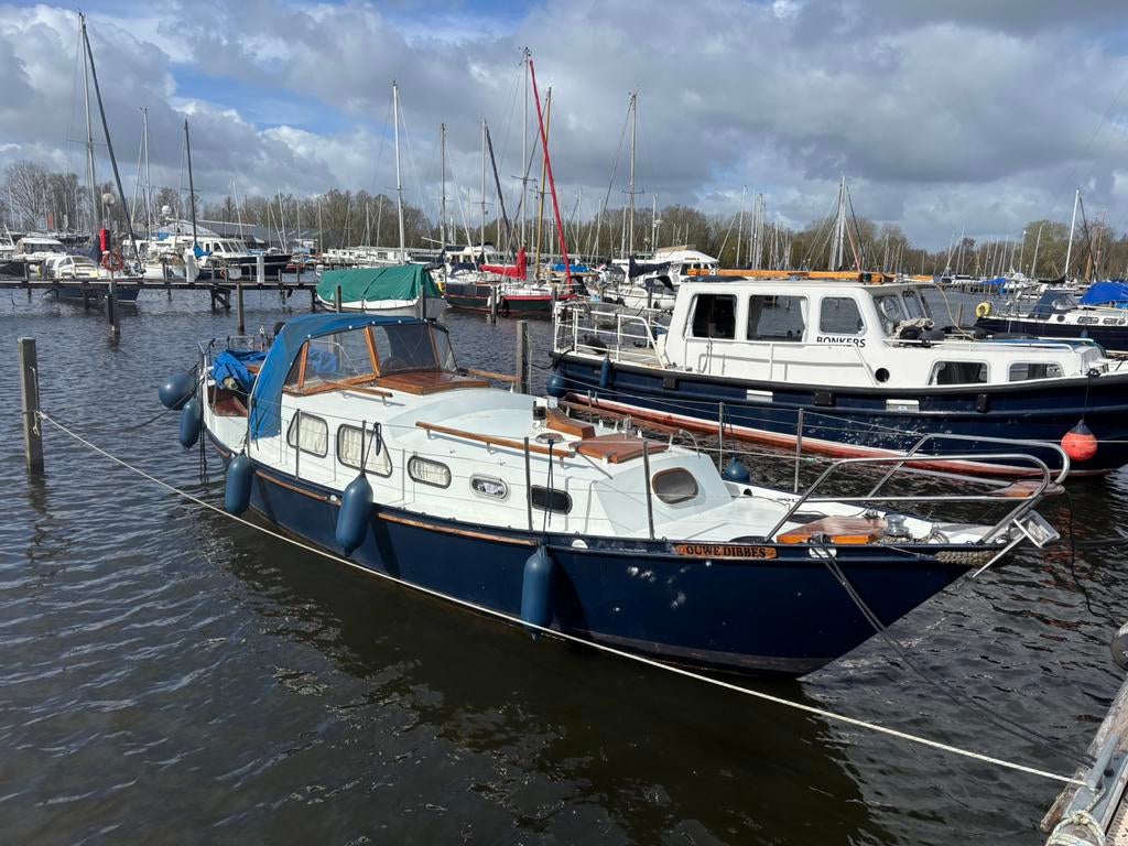 !! In prijs verlaagd !! Motorboot Merenpoort 930 AK, Ophalen, Gebruikt, Hout, Binnenboordmotor
