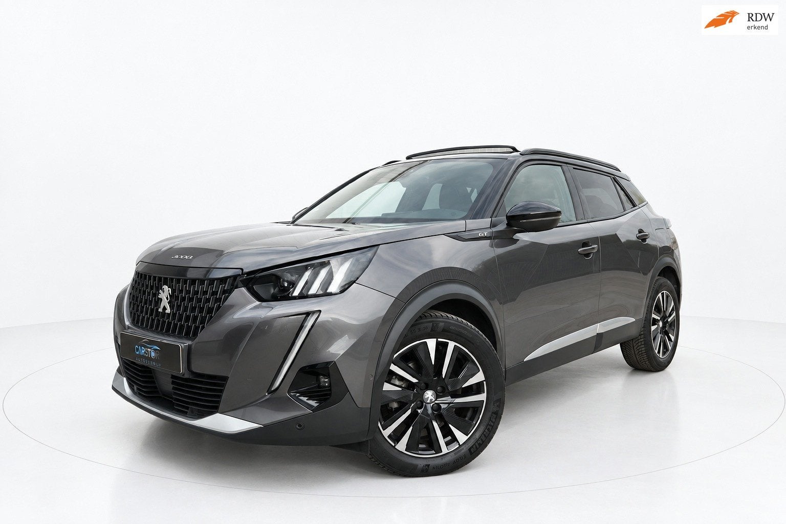 Peugeot 2008 1.2 PureTech GT LINE 360 CAMERA SFEER LEER, Auto's, Gebruikt, 1199 cc, 3 cilinders, 16 km/l
