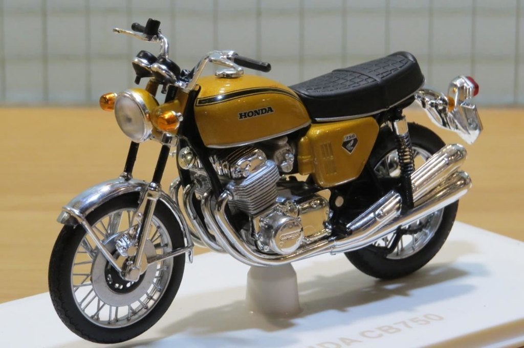 Honda CB750 1:18 Norev, MayCheong, Nieuw, Norev, Ophalen of Verzenden