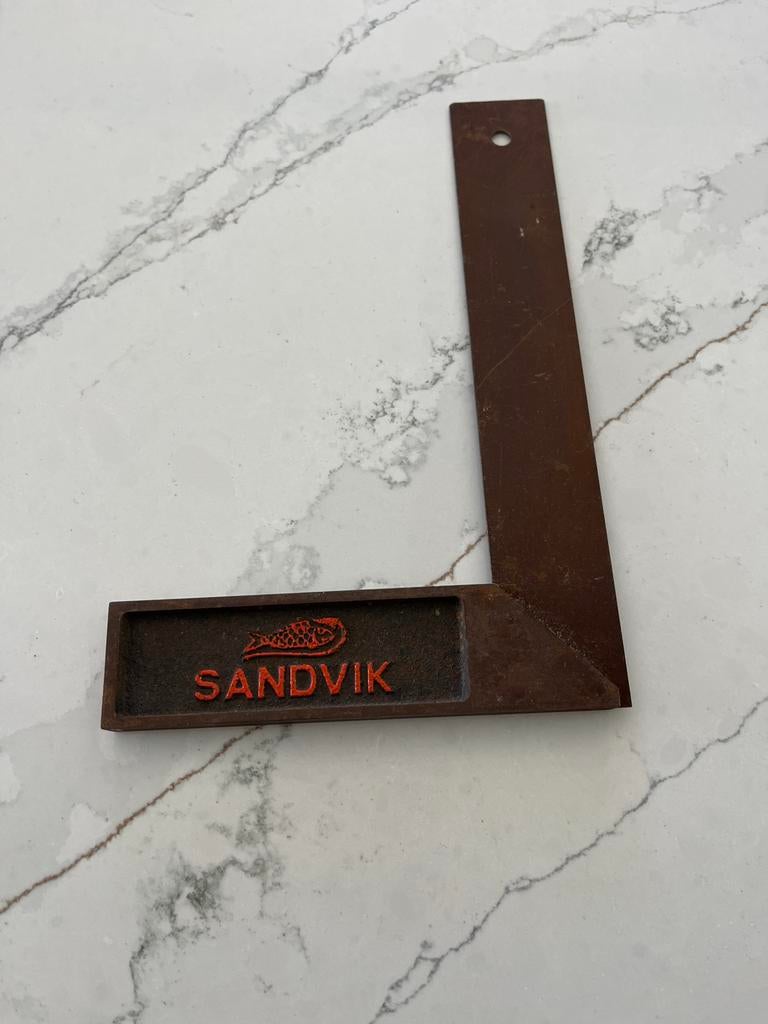 Vintage Sandvik Winkelhaak - Robuust en Authentiek, Verzenden, Gebruikt