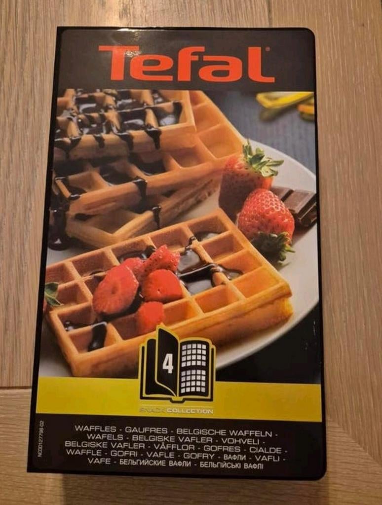 Tefal snack collection platen Wafels nr 4 nieuw, Ophalen of Verzenden, Nieuw