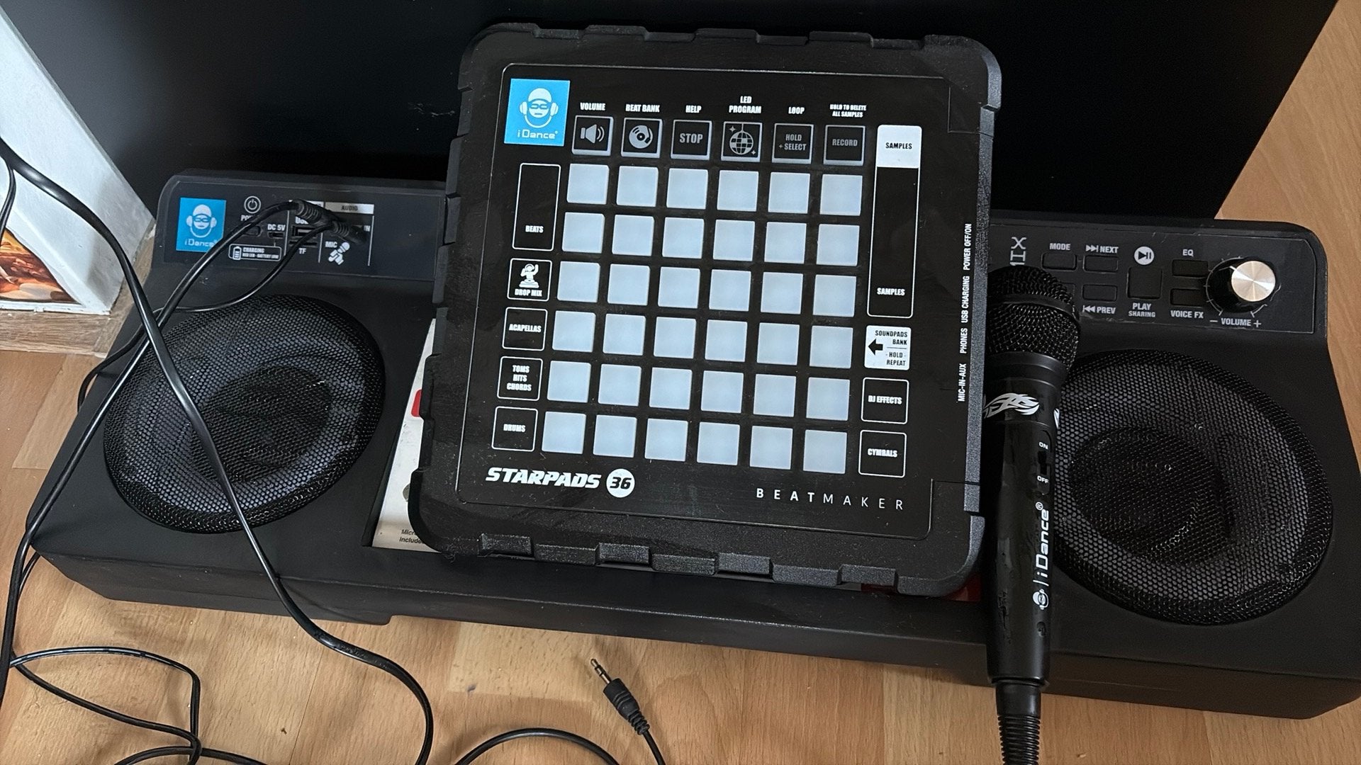 iDance DJ speelgoed mixer set Remix DJ2 met licht en geluid., Ophalen, Zo goed als nieuw, Overige merken