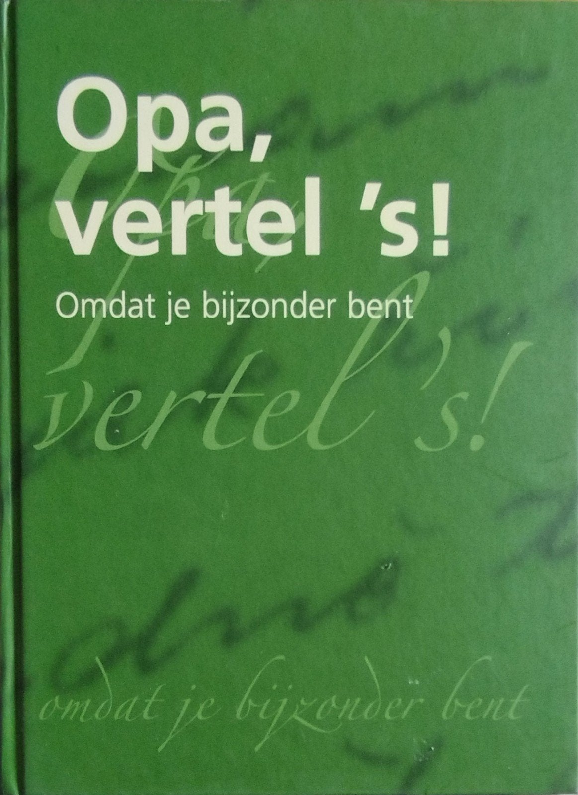 Opa, vertel 's! - Het originele cadeauboek, Ophalen of Verzenden, Zo goed als nieuw, Elma van Vliet, Overige