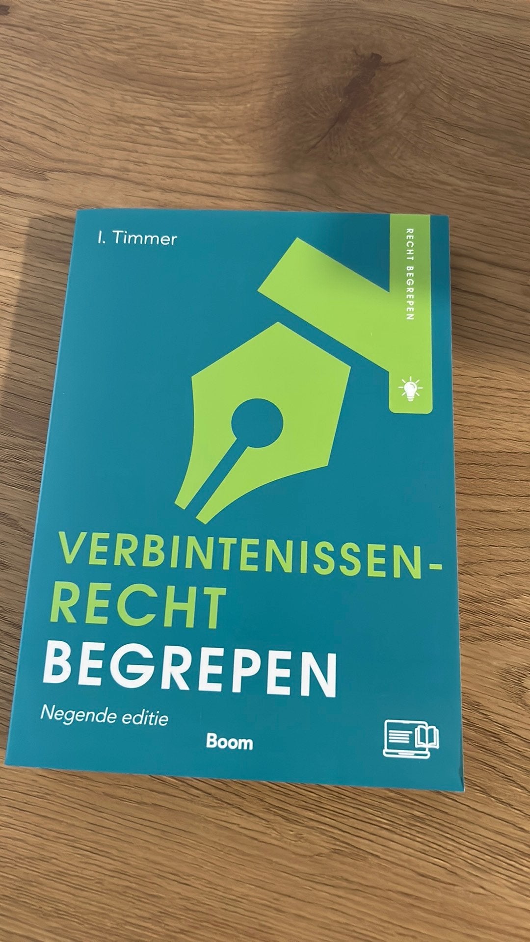 Verbintenissenrecht begrepen 9e druk, Boeken, Ophalen, Zo goed als nieuw, Overige onderwerpen