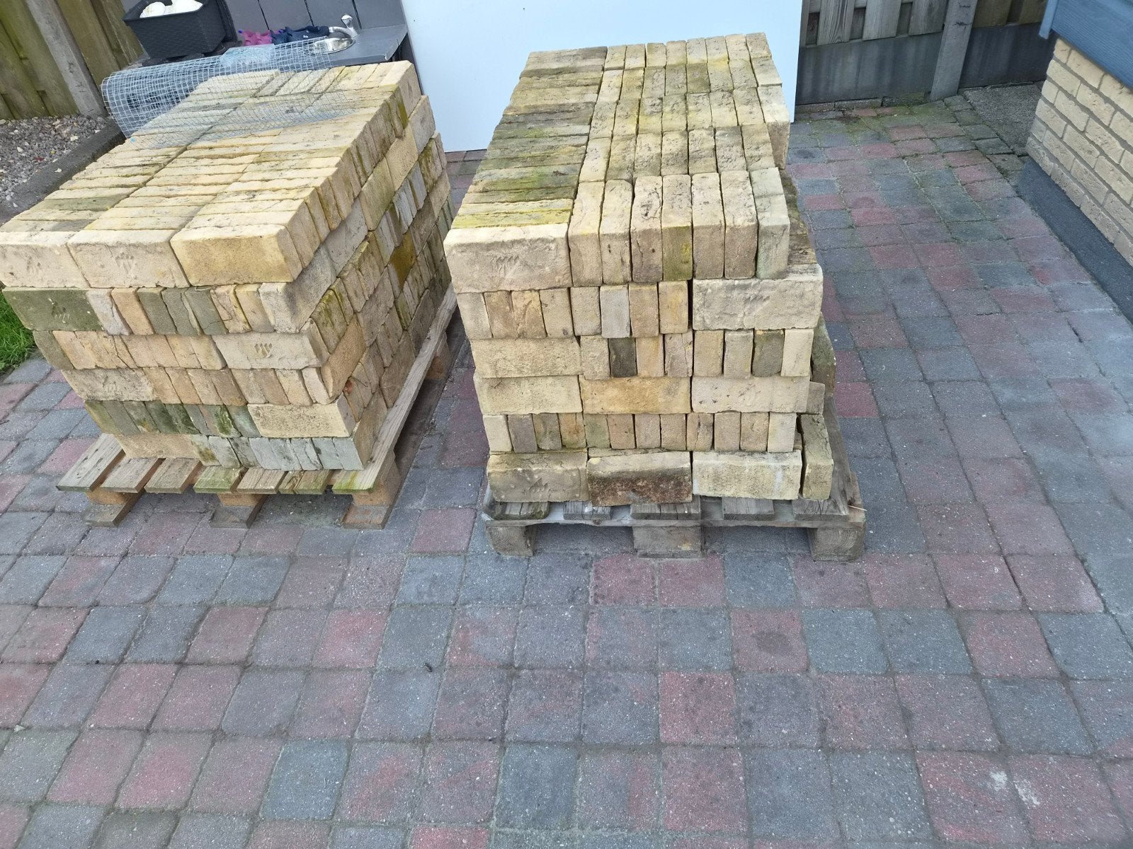 Gele metselstenen, Doe-het-zelf en Verbouw, Ophalen, Bakstenen