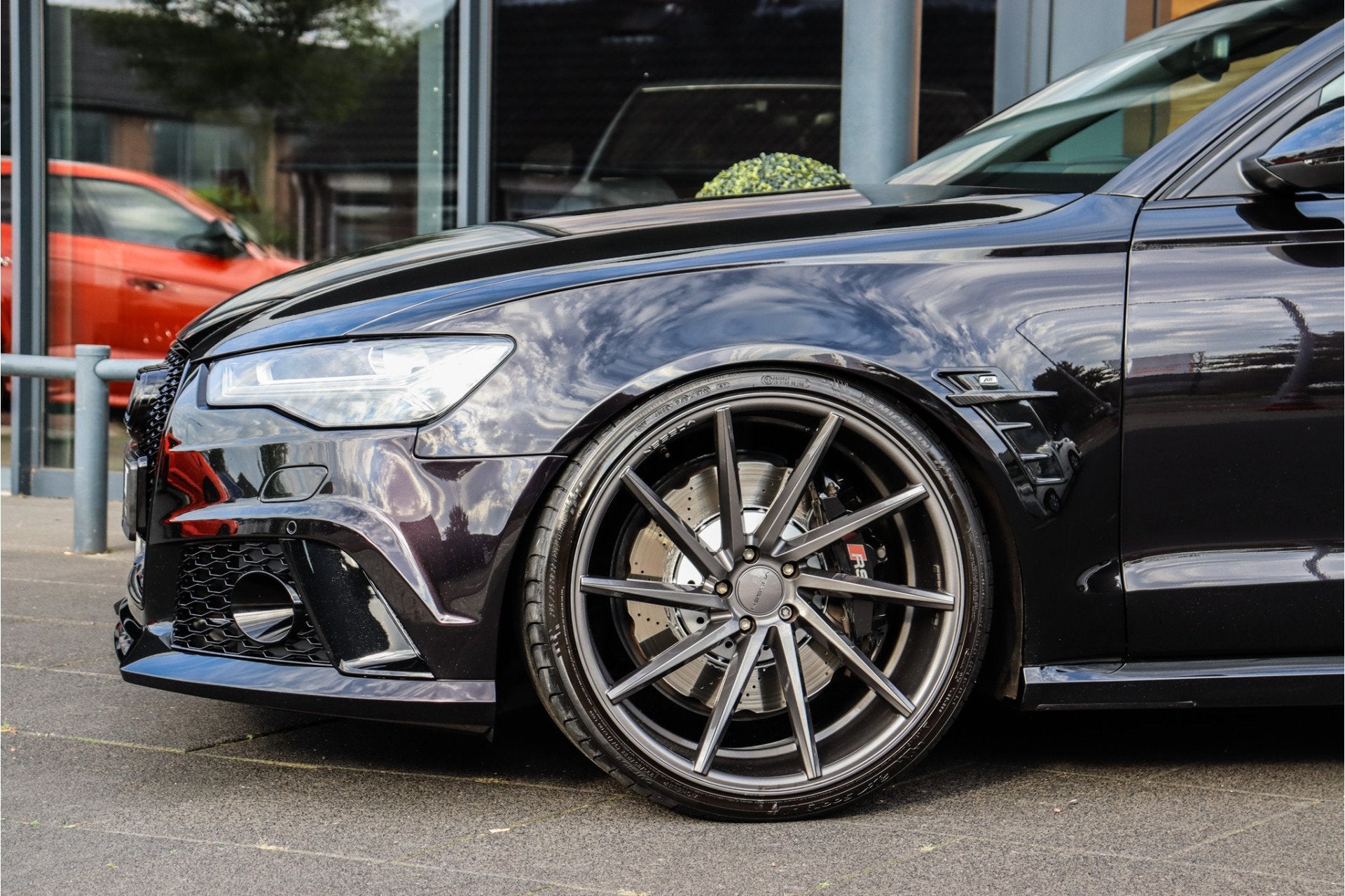 Audi RS6 4.0 V8 MTM-700 / ABT *KW onderstel/22"/Pano/HUD/360, Automaat, Dealer onderhouden, 700 pk, Gebruikt